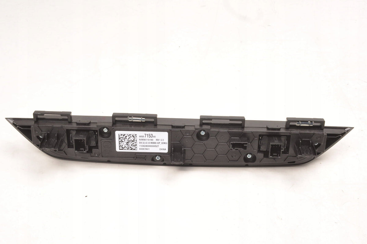 OPEL MOKKA B II SWITCH PANEL 9858715380 LIFT 2025R