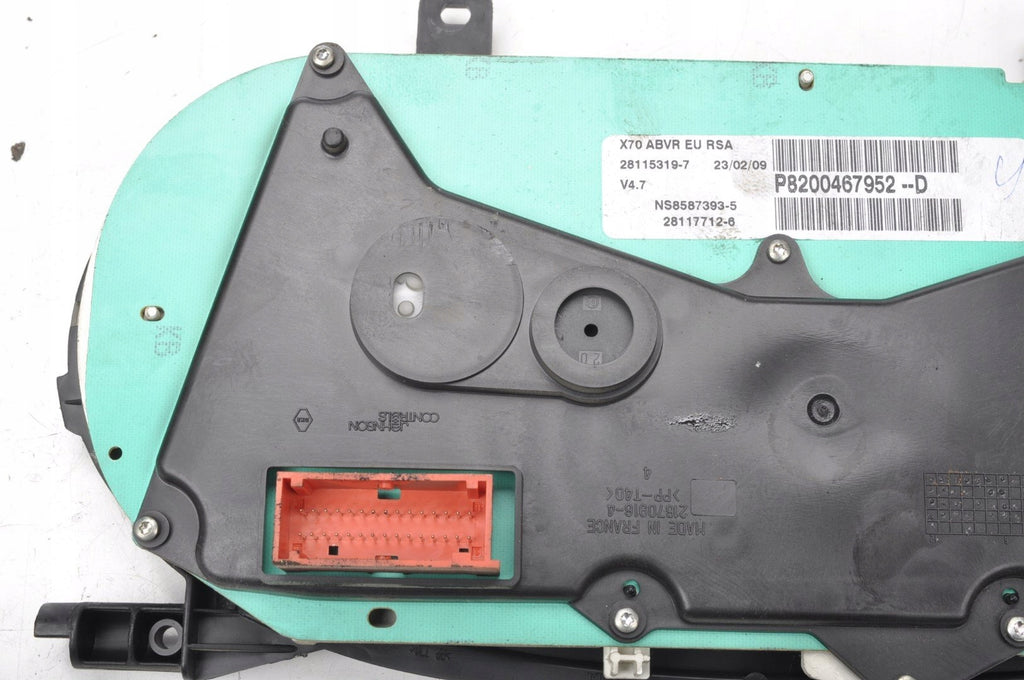 OPEL MOVANO 2.5 CDTI COUNTER CLOCKS 8200467952 EU