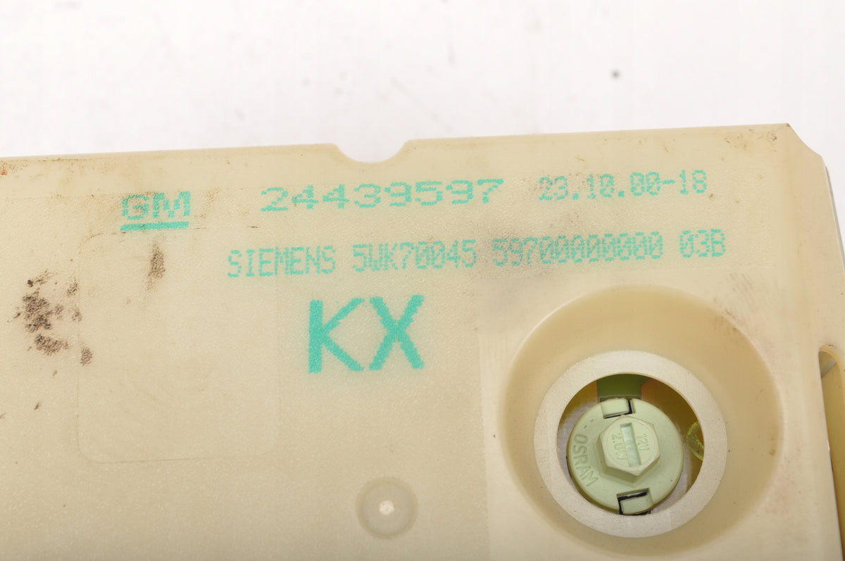 OPEL ZAFIRA A AND SCREEN DISPLAY 24439597