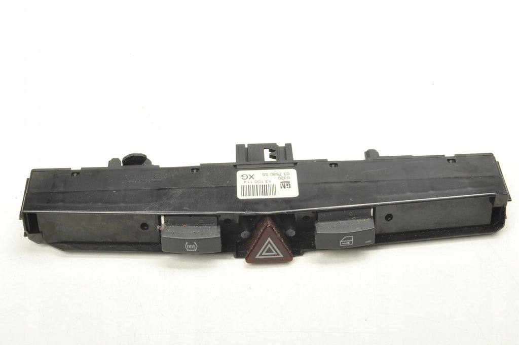 OPEL ZAFIRA B II EMERGENCY LIGHT SWITCH 13100114