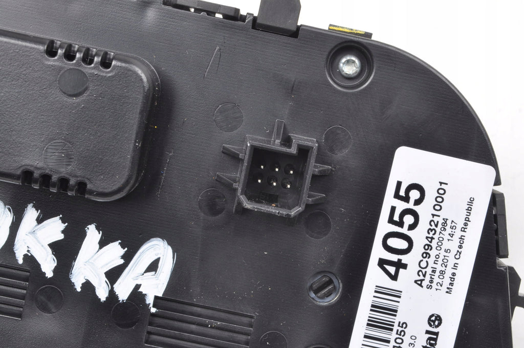 OPEL ZAFIRA C MOCHA AND PANEL AIR CONDITIONING SWITCH 13474055