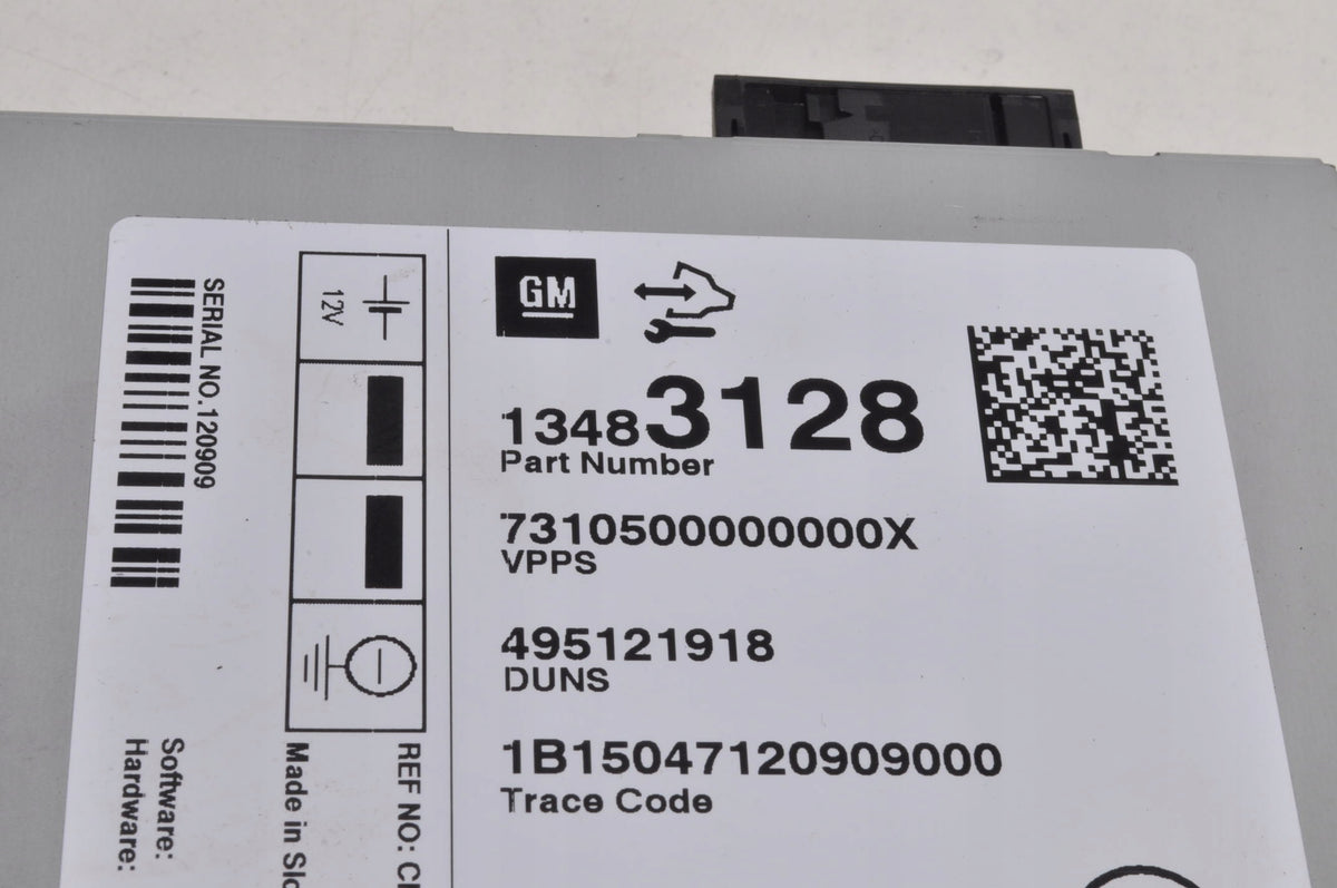 OPEL ZAFIRA III CASTRA J IV MOKKA AND AMPLIFIER RADIO MODULE 13483128