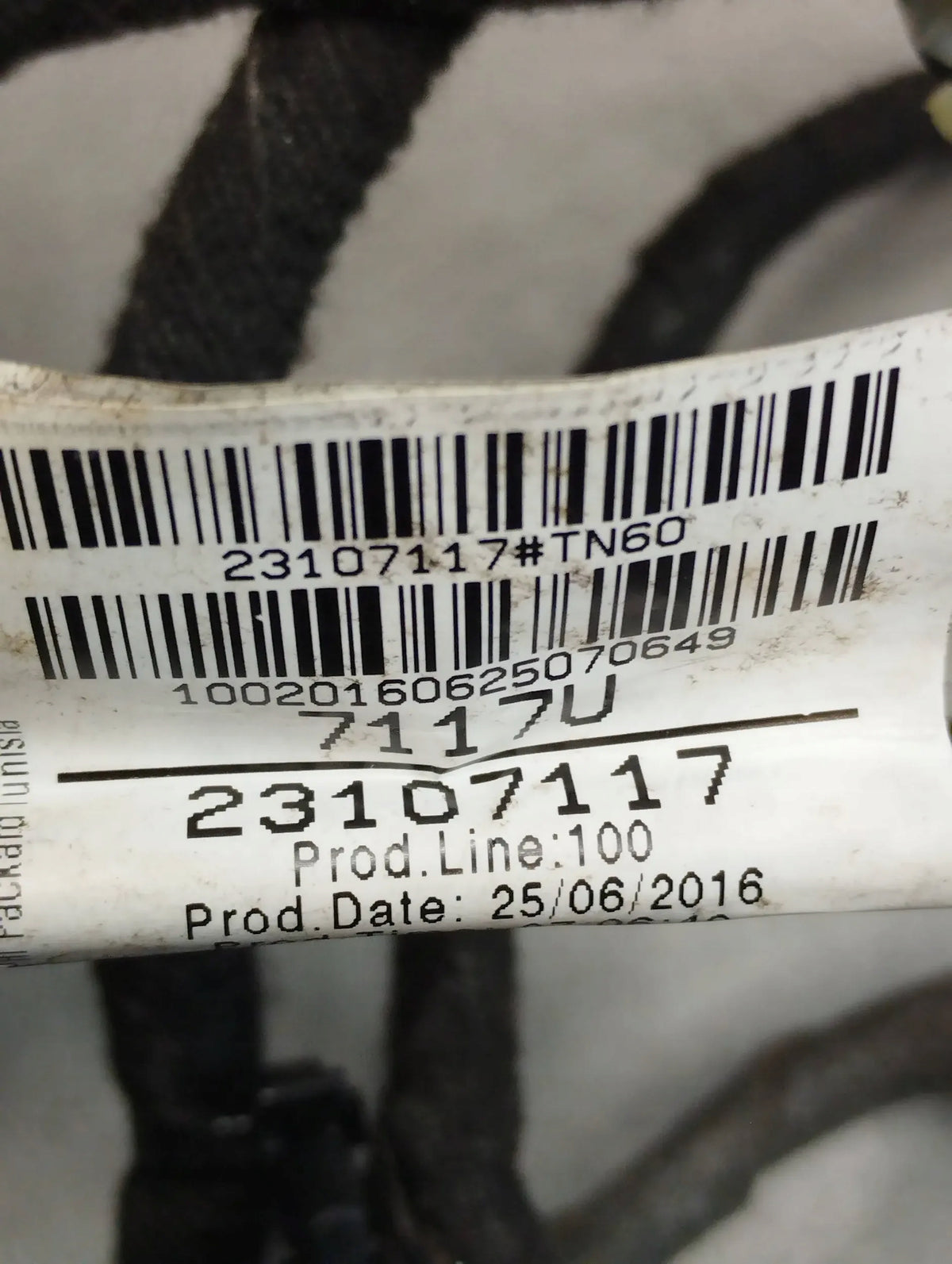 Opel Insignia A KOMBI DOOR HARNESS RIGHT REAR 23107117