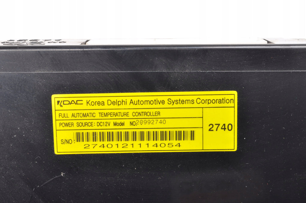 PANEL AIR CONDITIONING SWITCH CHEVROLET CAPTIVA I 20992740