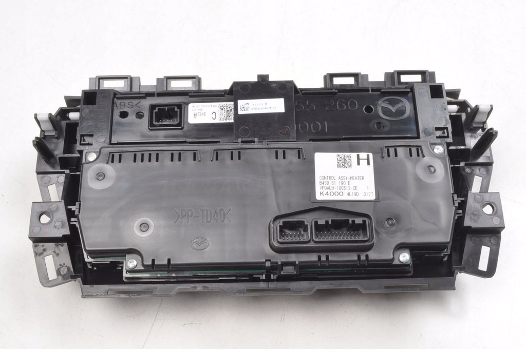 PANEL AIR CONDITIONING SWITCH MAZDA 3 BM BN B45D61190E
