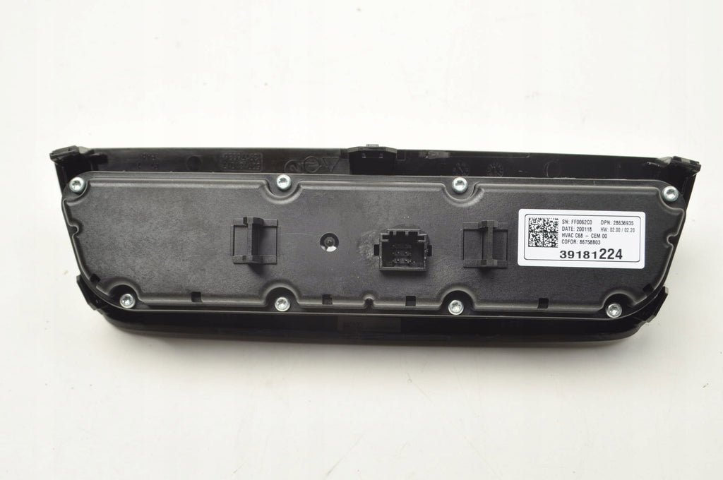 PANEL AIR CONDITIONING SWITCH OPEL CORSA F 39181224