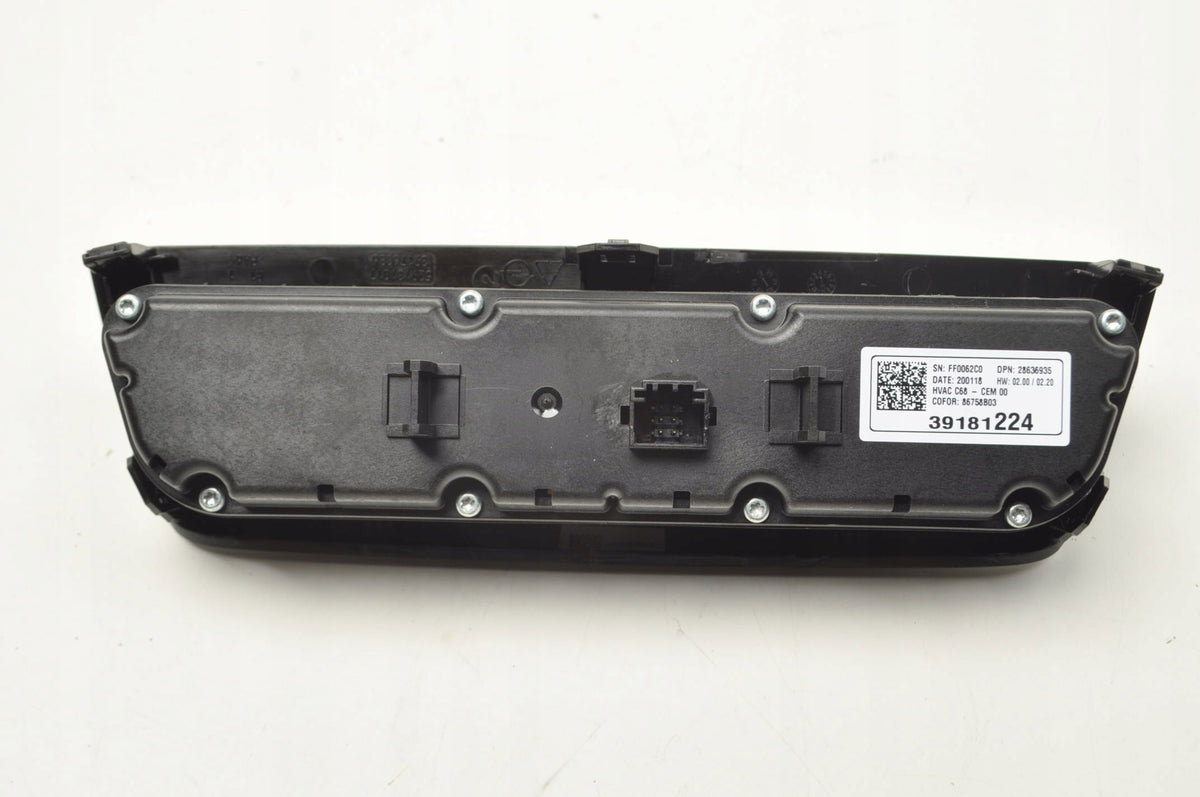 PANEL AIR CONDITIONING SWITCH OPEL CORSA F 39181224