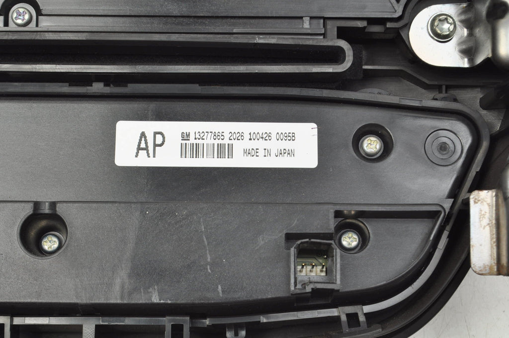 PANEL AIR CONDITIONING SWITCH OPEL INSIGNIA A 13277912 13277865