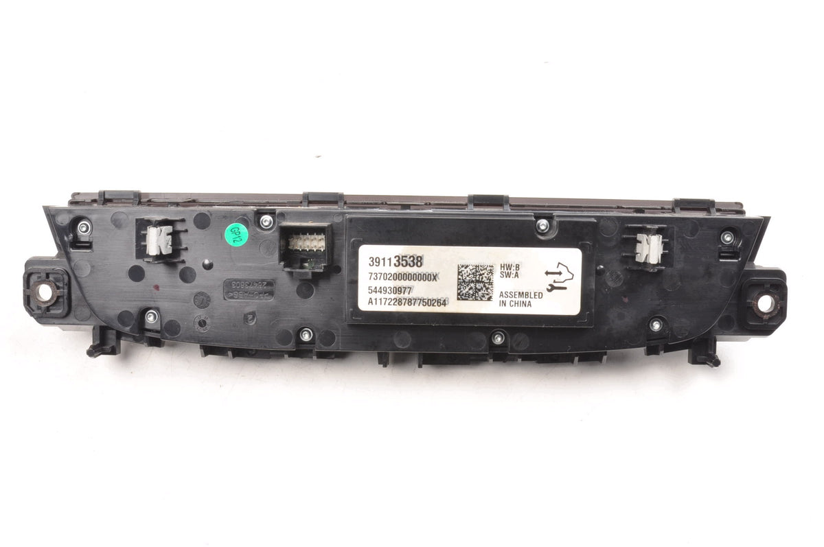PANEL AIR CONDITIONING SWITCH OPEL INSIGNIA II B 39113538