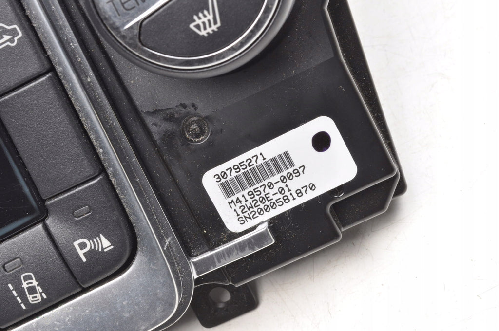 PANEL AIR CONDITIONING SWITCH S80 II V70 III XC70 S60 V60 30795271 FRAME