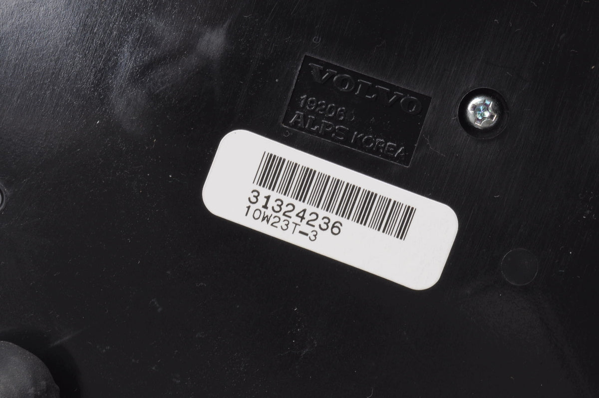 PANEL AIR CONDITIONING SWITCH VOLVO C30 S40 II C70 V50 31324236
