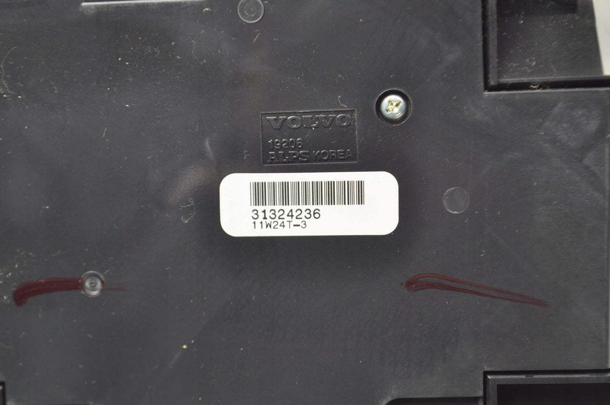 PANEL AIR CONDITIONING SWITCH VOLVO C30 S40 II V50 C70 31324236