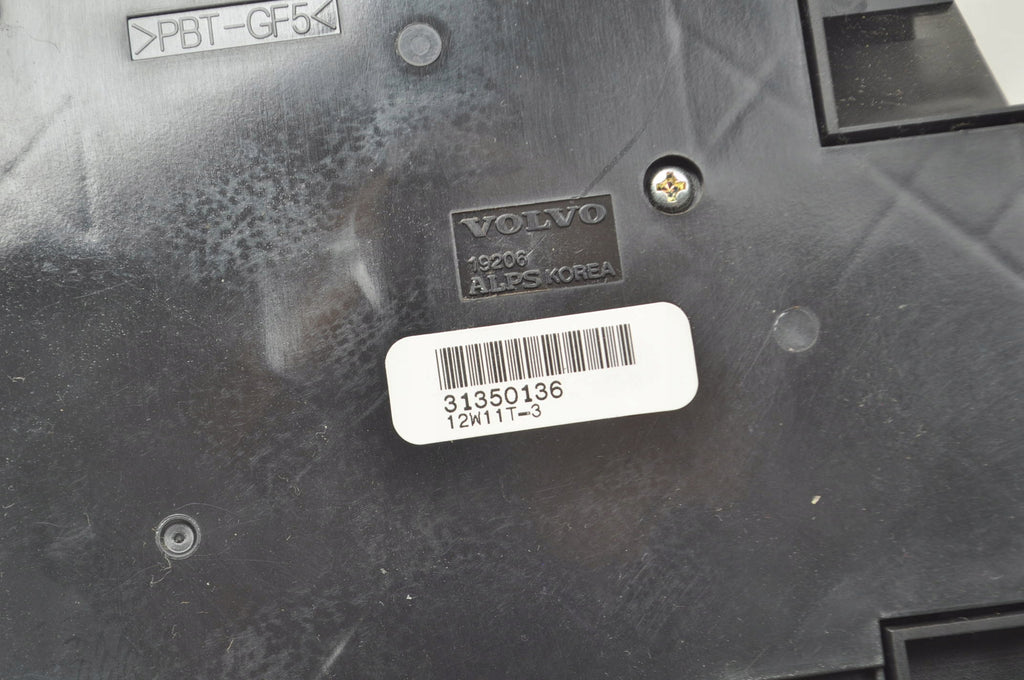 PANEL AIR CONDITIONING SWITCH VOLVO C30 S40 II V50 C70 31350136 LIFT