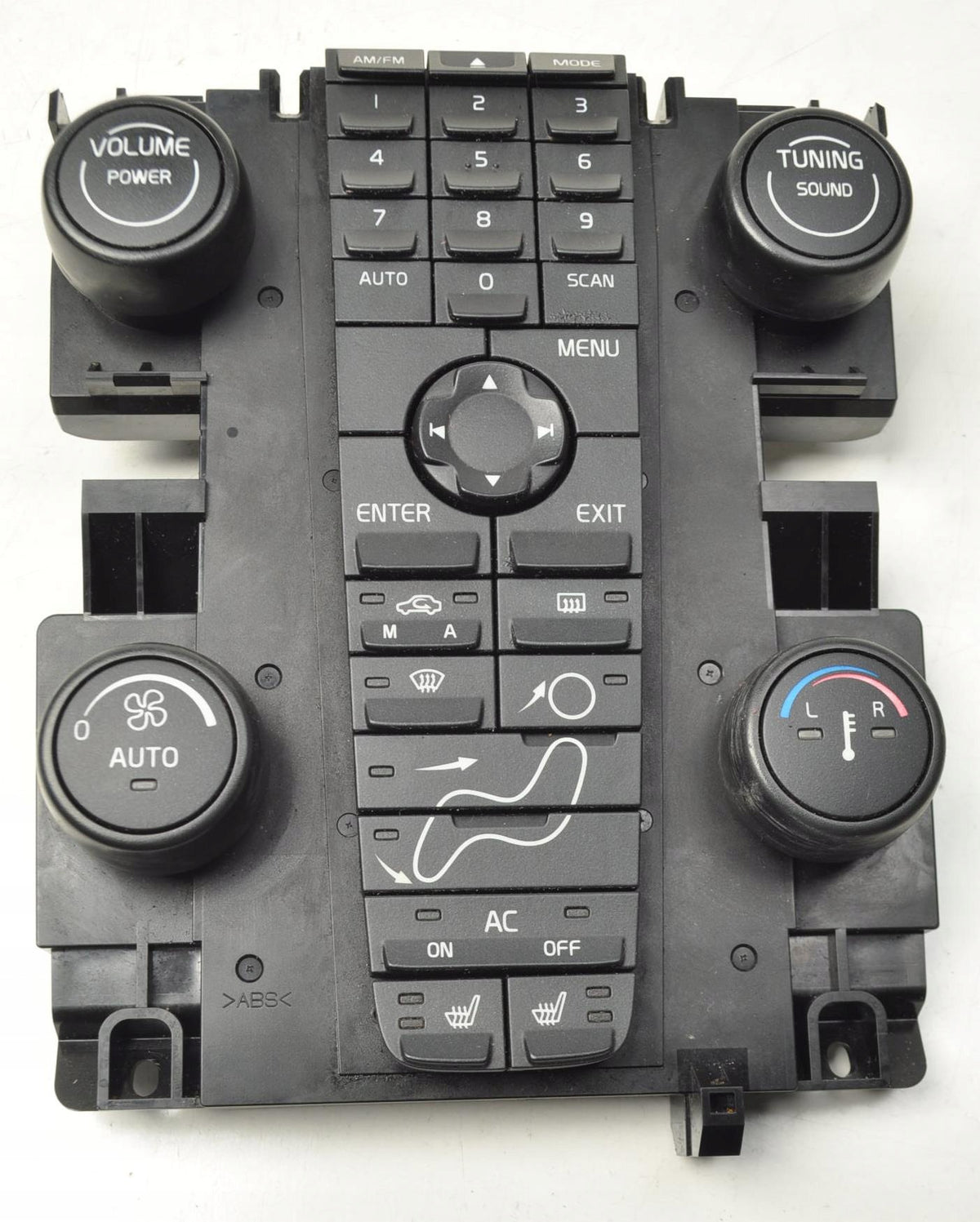 PANEL AIR CONDITIONING SWITCH VOLVO C30 V50 C70 S40 II 30739249