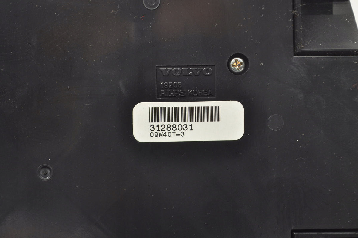 PANEL AIR CONDITIONING SWITCH VOLVO S40 II V50 C30 C70 31288031
