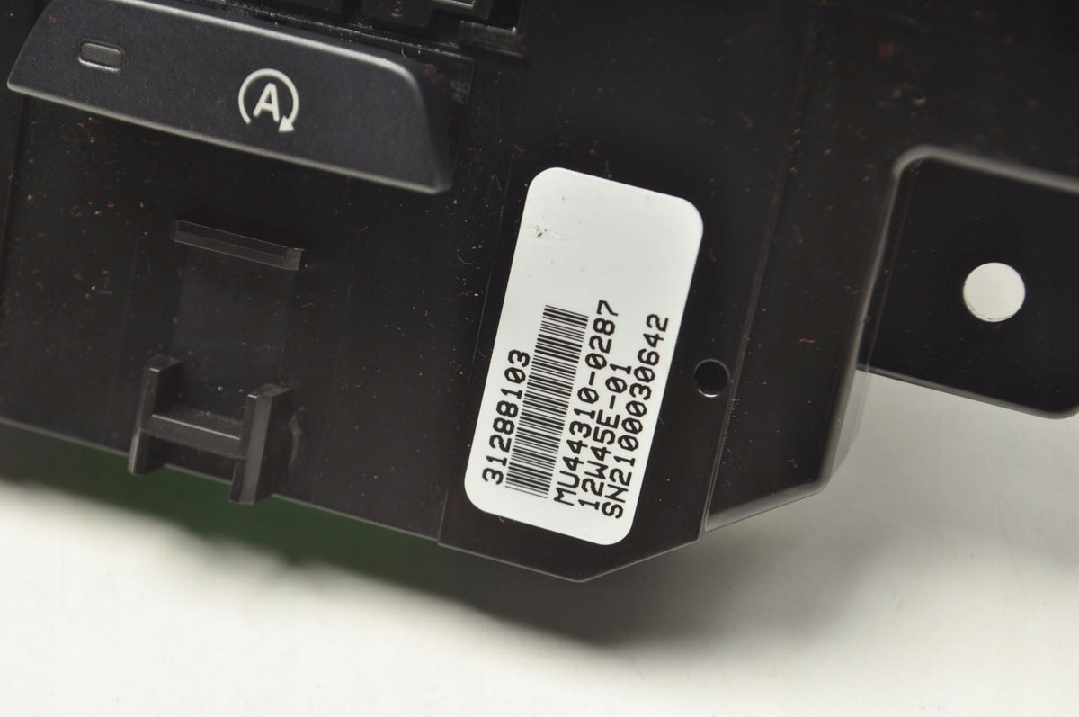 PANEL AIR CONDITIONING SWITCH VOLVO V40 31288103
