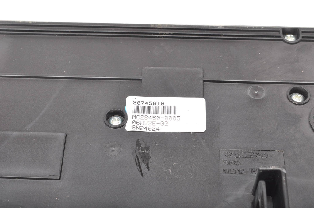 PANEL AIR CONDITIONING SWITCH VOLVO V70 III S80 II 30745818
