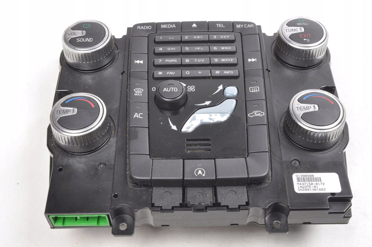 PANEL AIR CONDITIONING SWITCH VOLVO XC60 AND 31398588