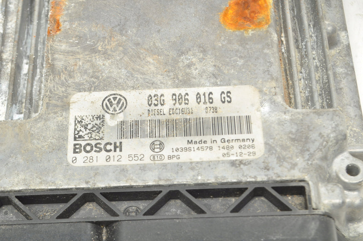 PASSAT B6 SKODA SUPERB I 1.9 TDI COMPUTER ENGINE DRIVER 03G906016GS