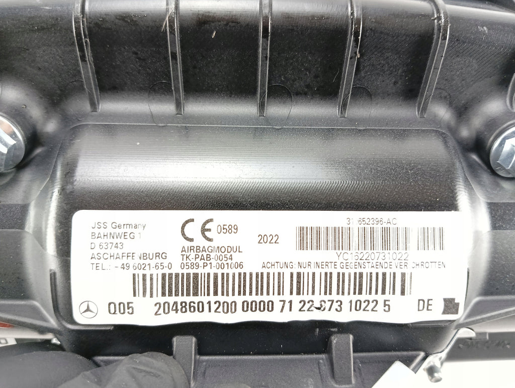 PASSENGER AIRBAG MERCEDES C W204 2048601200