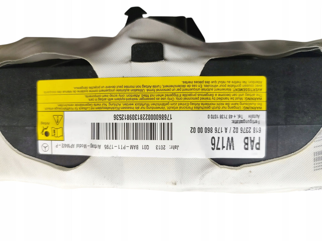 PASSENGER AIRBAG MERCEDES W117 W176 W256 W246 C117 A1768600002