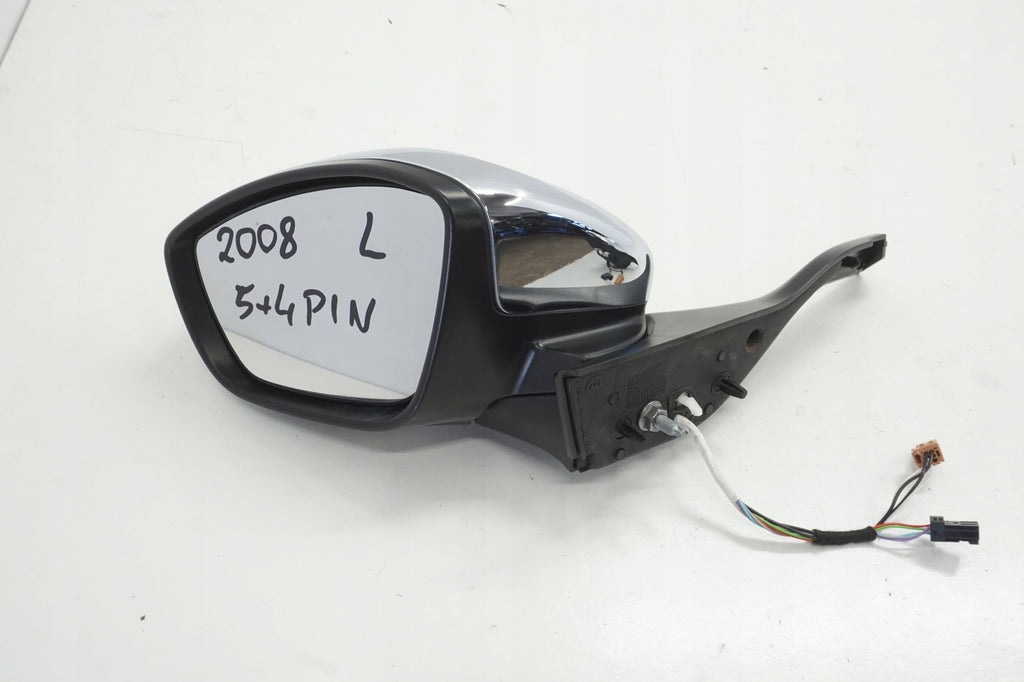 PEUGEOT 2008 AND 13-16R MIRROR LEFT 9PIN ANGLIK UK