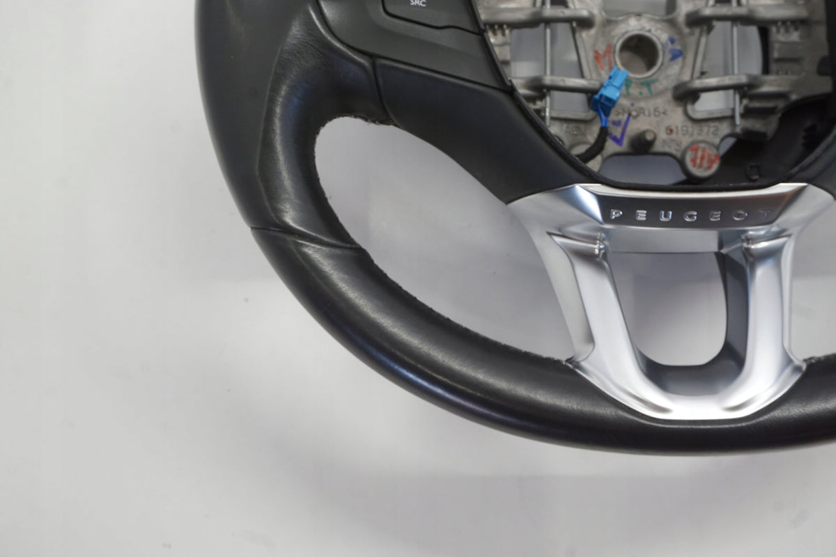 PEUGEOT 2008 AND 13-16R STEERING WHEEL LEATHER MULTIFUNCTION 96750123ZD