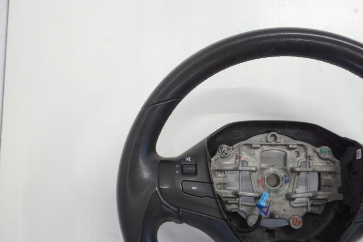 PEUGEOT 2008 AND 13-16R STEERING WHEEL LEATHER MULTIFUNCTION 96750123ZD