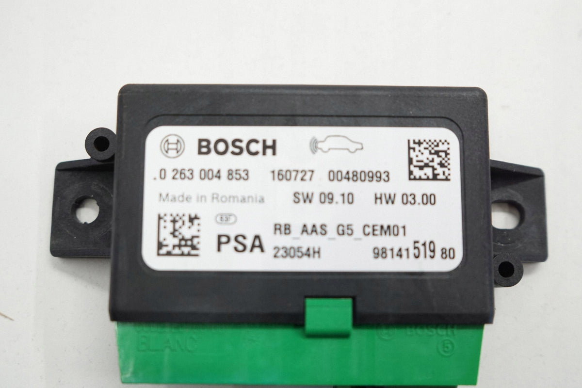 PEUGEOT 2008 AND 16R PARKING CONTROLLER MODULE PDC 9814151980