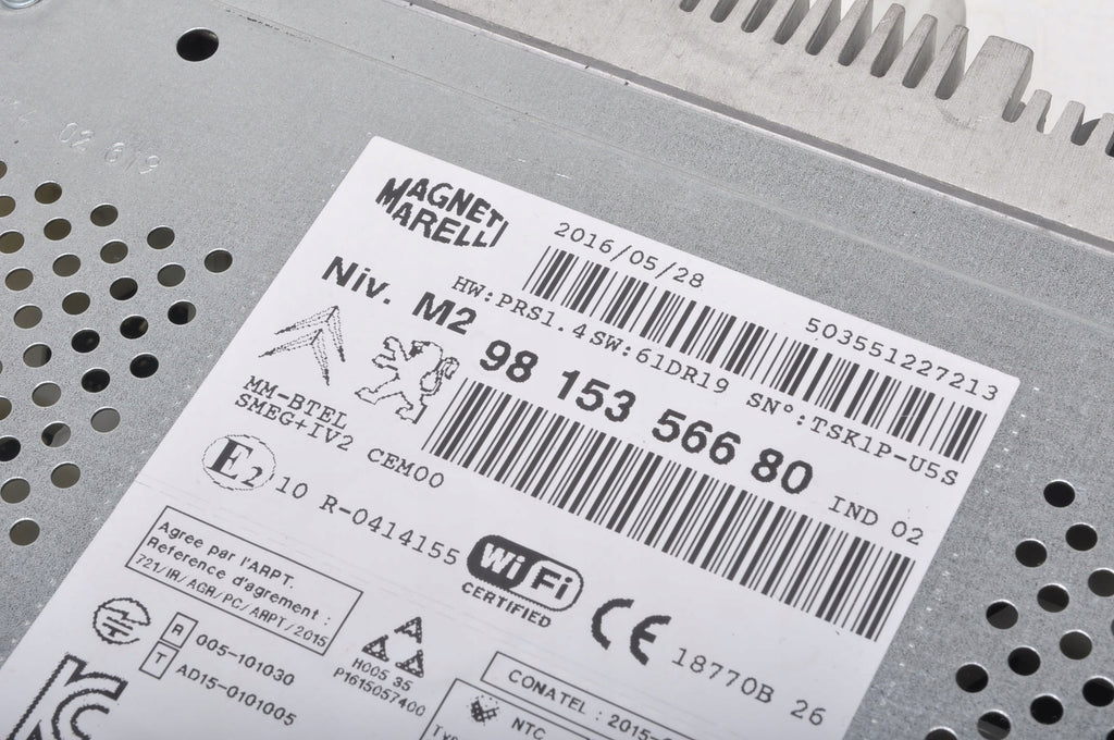 PEUGEOT 2008 AND RADIO NAVIGATION 9815356680