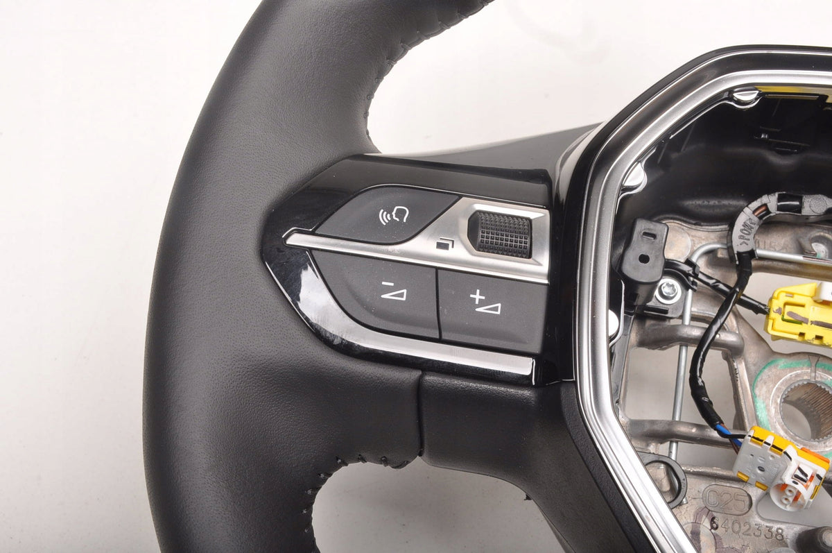 PEUGEOT 2008 II LIFT MULTIFUNCTION LEATHER STEERING WHEEL 98548457ZD