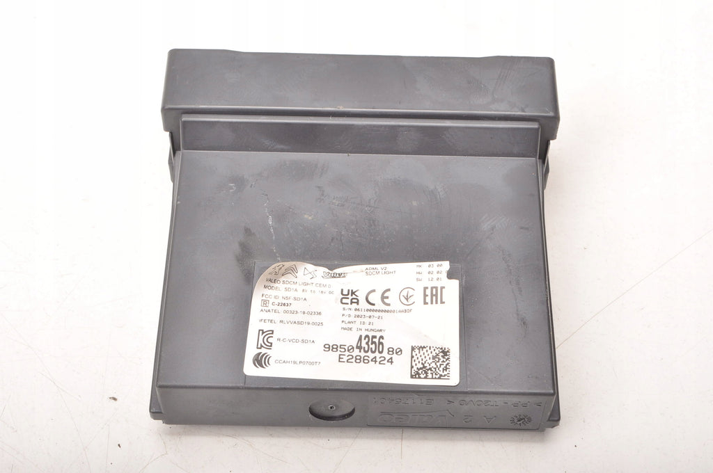 PEUGEOT 208 OPEL MOKKA B II MODULE LIGHT CONTROLLER 2023R 9850435680