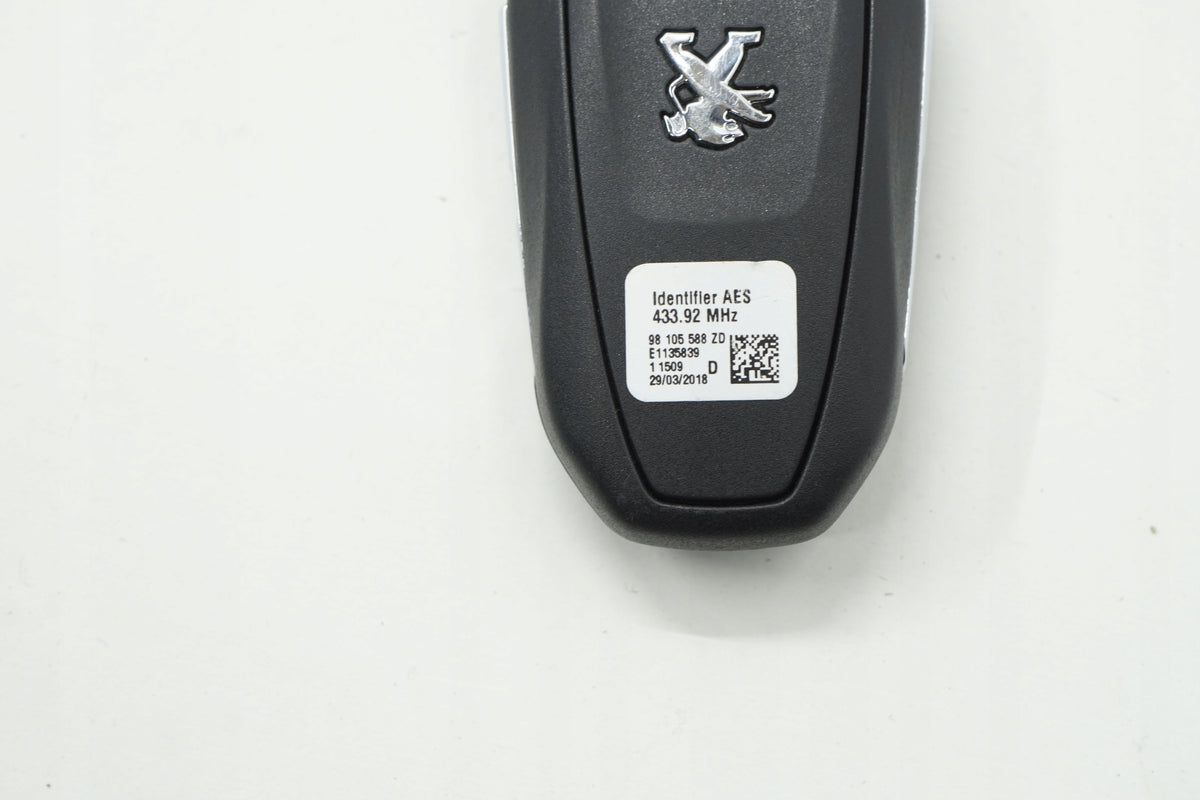PEUGEOT 3008 II 18R KEY PILOT 98105588ZD