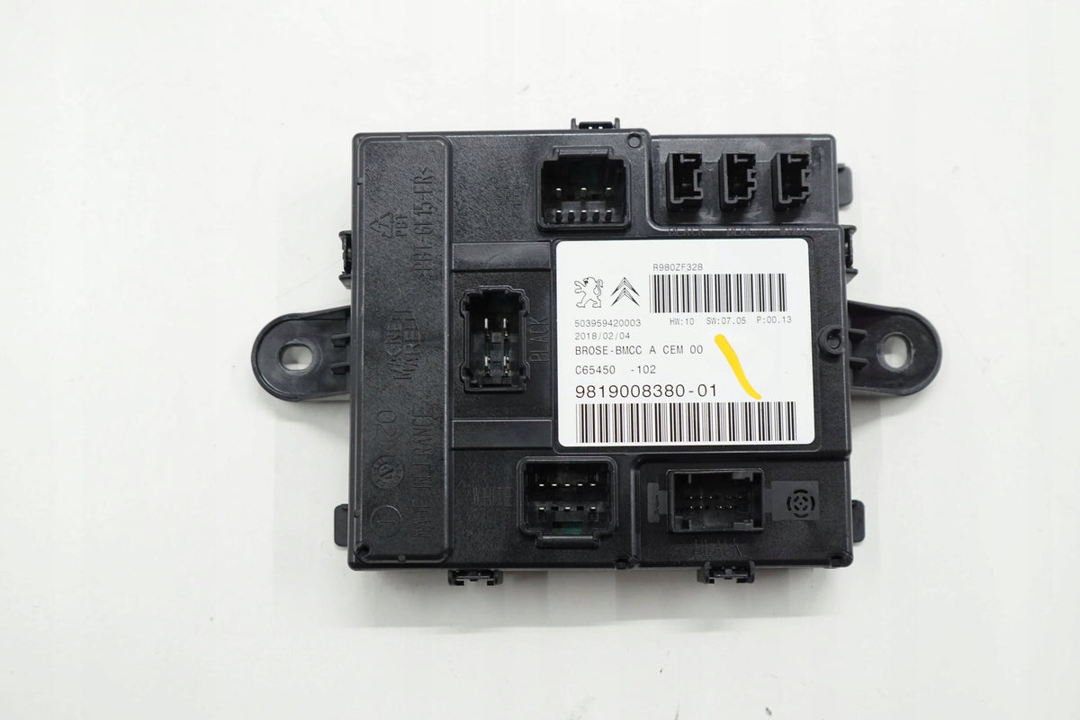 PEUGEOT 3008 II 18R TAILGATE CONTROLLER MODULE 9819008380