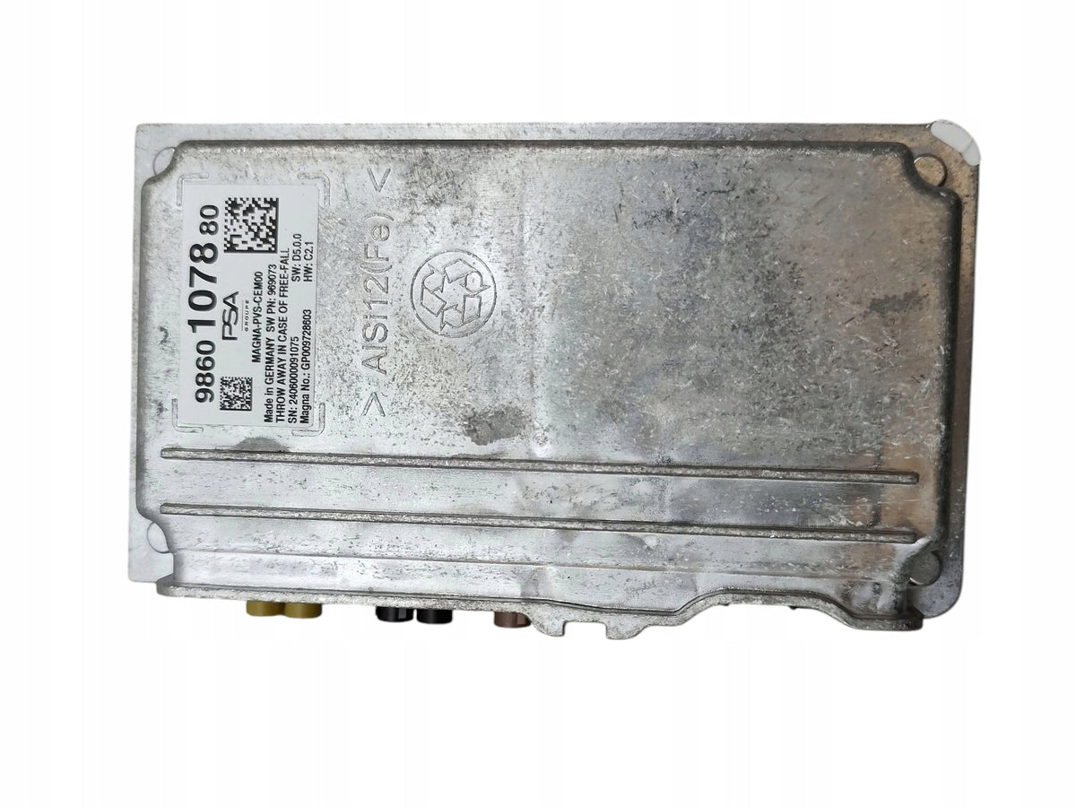 PEUGEOT 3008 III 5008 III 9860107880 PANORAMIC CAMERA CONTROLLER MODULE