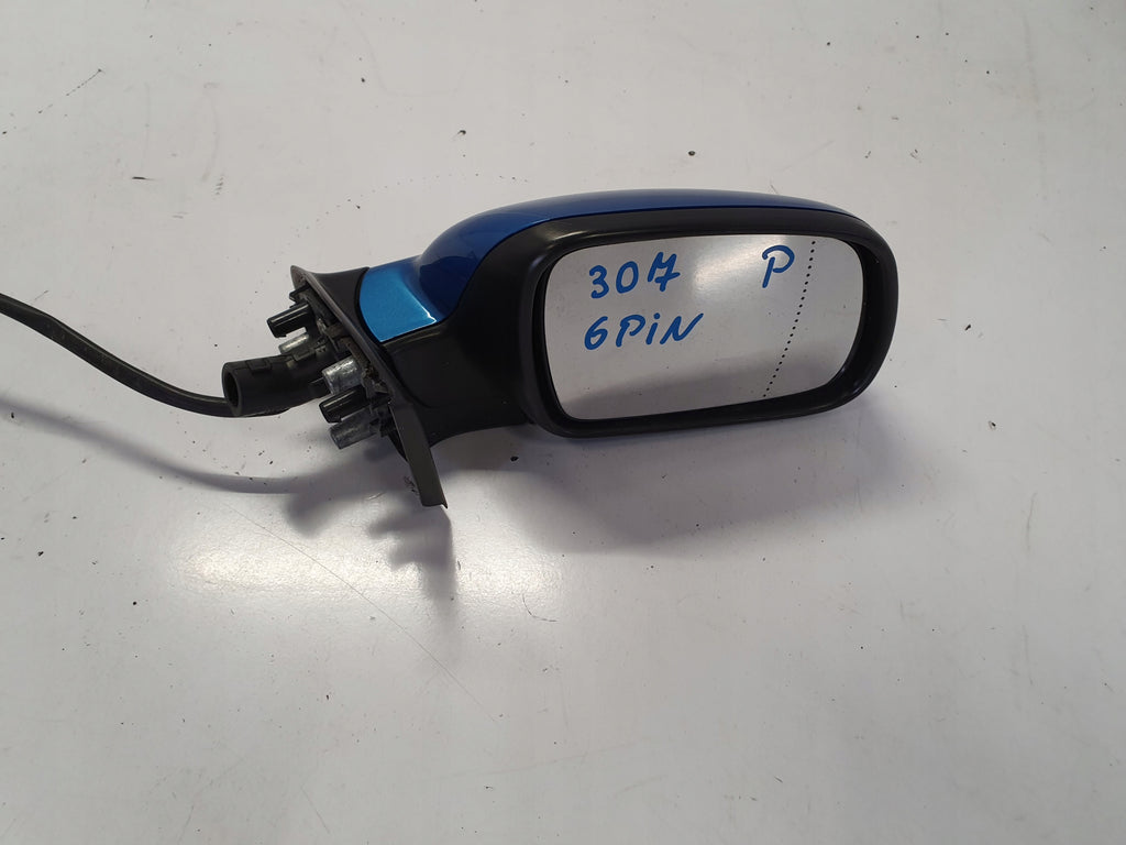 PEUGEOT 307 EXTERIOR MIRROR RIGHT 6PIN ENGLISH