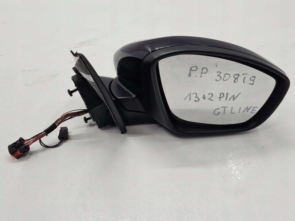 PEUGEOT 308 T9 GT LINE MIRROR RIGHT 15PIN KCAC