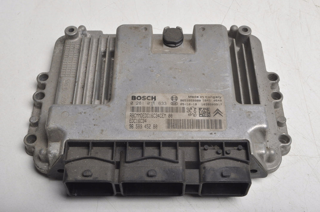 PEUGEOT 407 1.6 HDI ENGINE COMPUTER 9658945280