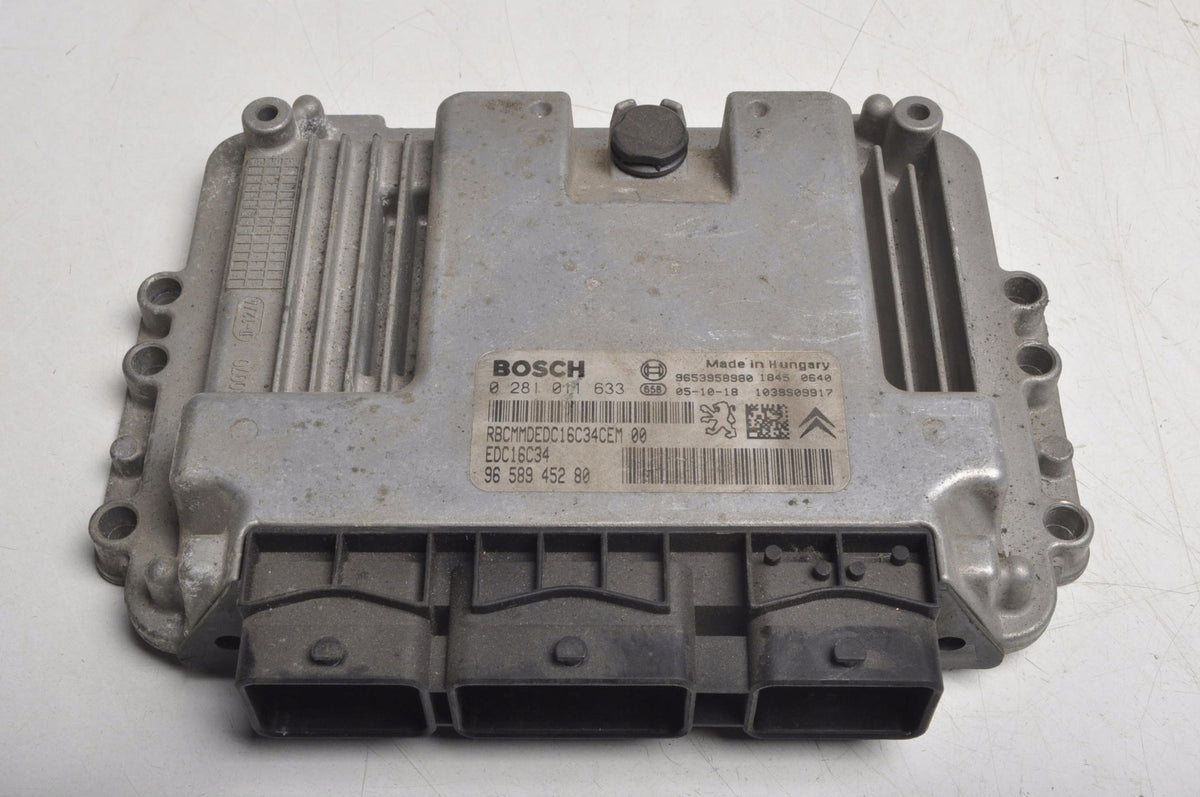 PEUGEOT 407 1.6 HDI ENGINE COMPUTER 9658945280