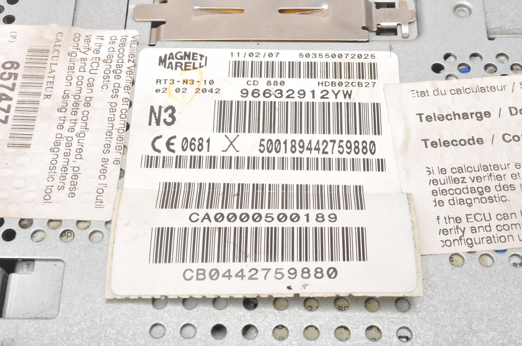 PEUGEOT 407 RADIO NAVIGATION 96632912YW