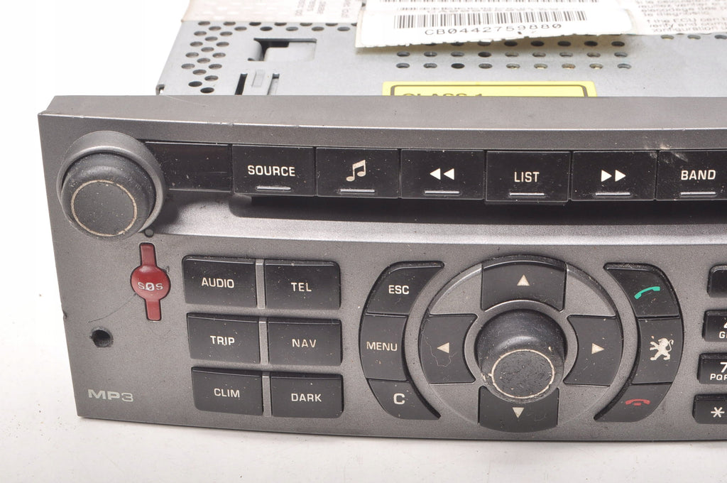 PEUGEOT 407 RADIO NAVIGATION 96632912YW