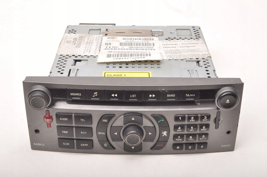PEUGEOT 407 RADIO NAVIGATION 96632912YW