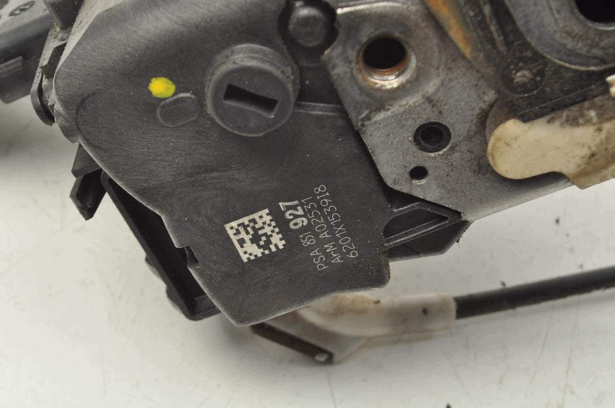 PEUGEOT 508 AND STATION WAGON DOOR LOCK RIGHT REAR 851927 6 PIN