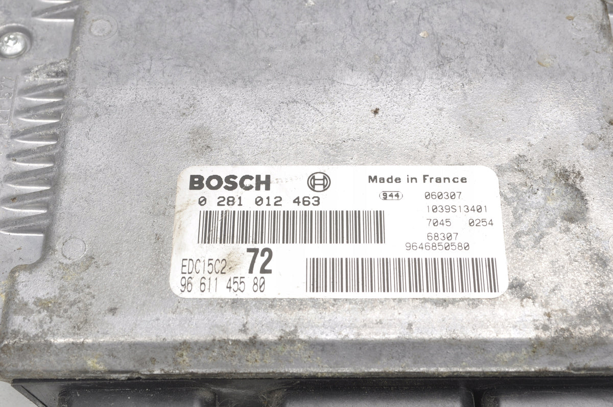 PEUGEOT 807 2.0 HDi ENGINE DRIVER 9661145580