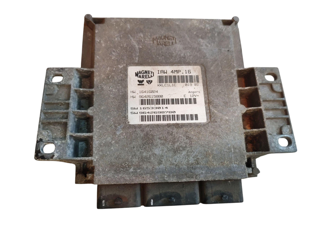 PEUGEOT ENGINE COMPUTER 607 2.2 16V 158KM 3FZ 9642698780 IAW4MP.16