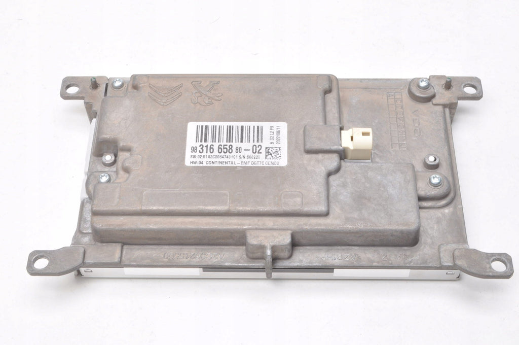 PEUGEOT EXPERT III NAVIGATION DISPLAY 22R 9831665880