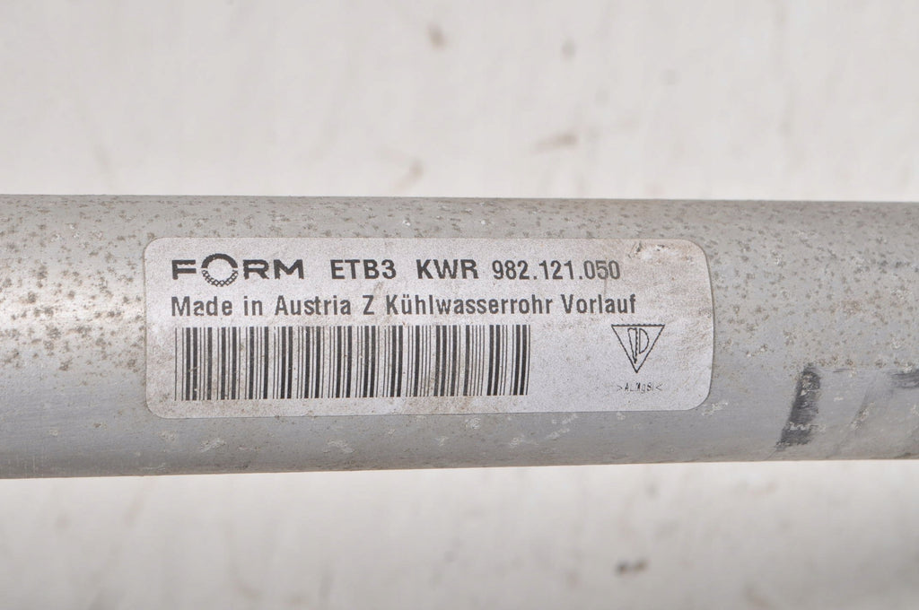 PORSCHE 718 CAYMAN 982 2.0 16V PIPE WATER LINE 982121050