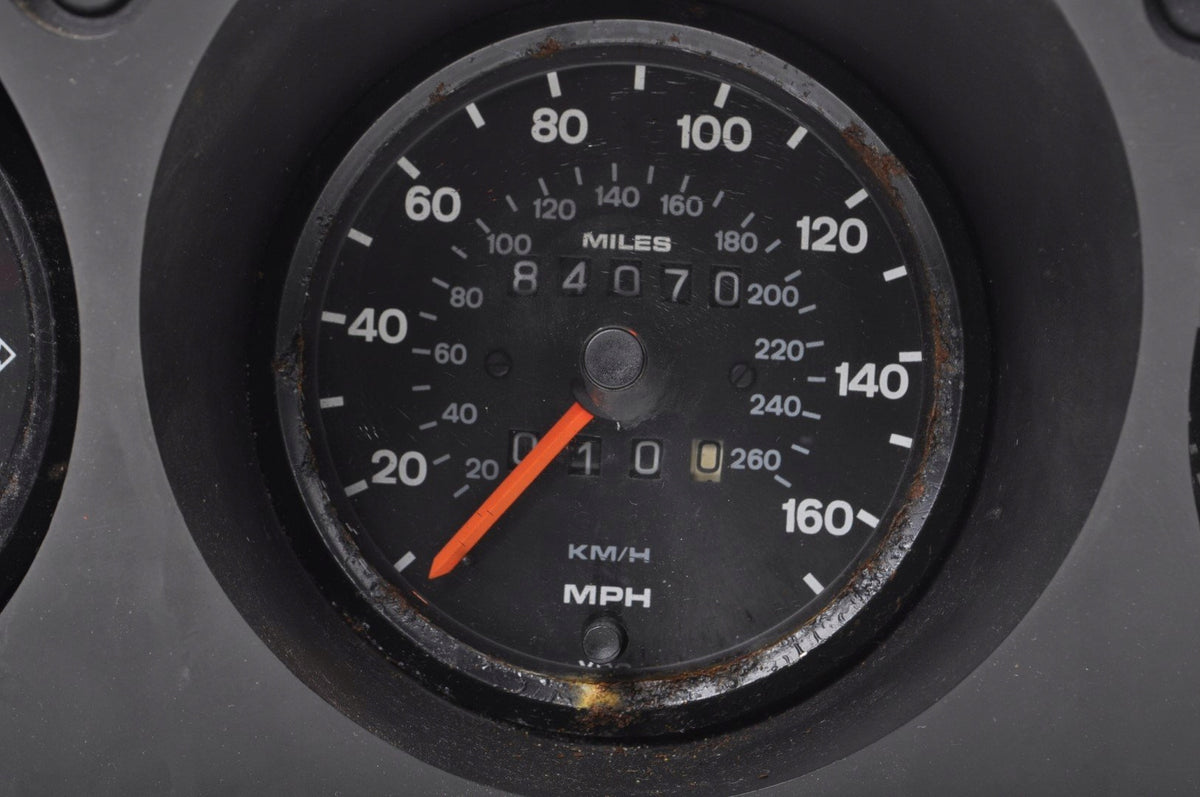 PORSCHE 924 COUNTER CLOCKS ENGLISH