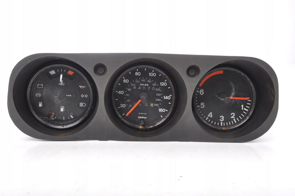 PORSCHE 924 COUNTER CLOCKS ENGLISH