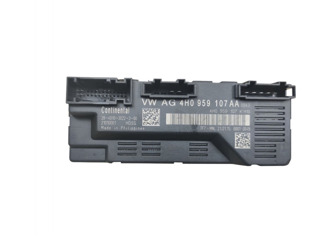 PORSCHE PANAMERA ELECTRIC FLAP MODULE AND 970 LIFT 2013-2016 4H0959107AA